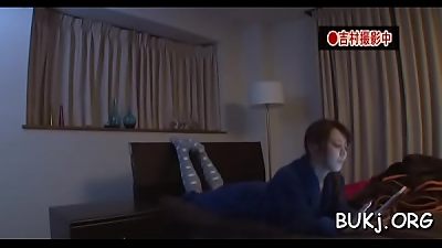 Japan hottie gets many boners to satisfy her need for bukkake