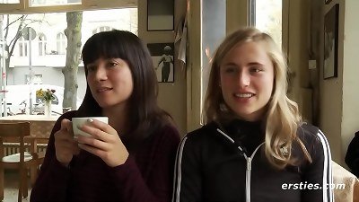 Ersties: inexperienced lezzy couple enjoy super-fucking-hot string On hump