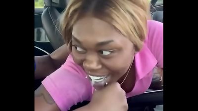 gargling him while I drive