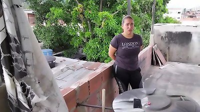 I discover MY sister SMOKING ON THE ROOF AND WHILE SHE deepthroats MY COCK, HE ASKS ME TO fuck IT SO I WON'T TELL MY STEP-MOTHER -part 1-