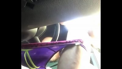 Driver nails a passenger bareback