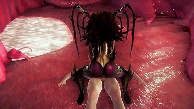 Kerrigan rides shaft point of view | Starcraft Parody