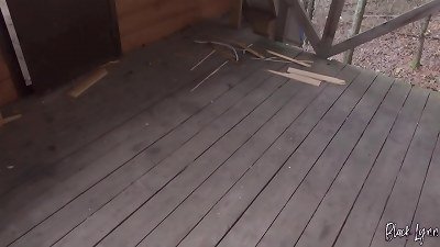 gifted whore dark-hued Lynn loves risky public quickies and jizm on her ass