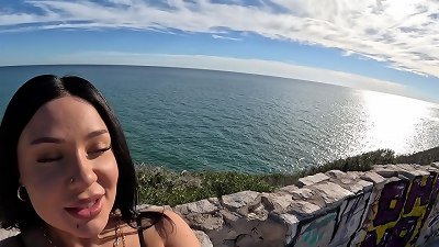 humping a Finnish tourist! After this vignette she became a professional porn actress - Lola Bratz