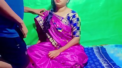 Sona Bhabhi dressed in pinkish saree and gave a lot of fun to her