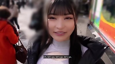 [English dubbing] A very beautiful and big-breasted sadist girlfriend who wants to be an idol voice actress gets creampied! A girl's very first point of view bang-out with her masochistic boyfriend!