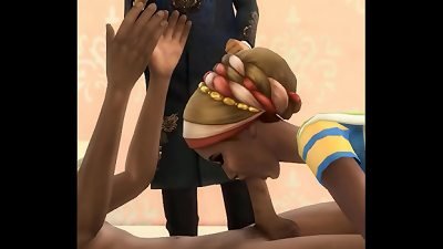 Indian hotwife husband watches his wifey tear up a young stud - porn flick