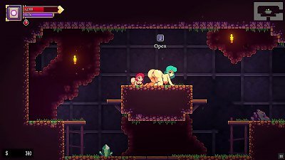 Scarlet Maiden [ hentai game PornPlay ] Ep.2 Gloryhole and futanari fellatio in the caverns