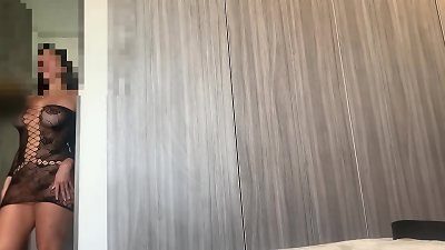 MY STEPMOM WEARS lil' cut-offs WITH HER gigantic super hot butt (BIG ASS, LATINA, giant TITS)