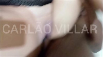 blond woman cumming good ON black MAN'S weenie