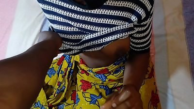 puny teenage struggling to take meaty manmeat