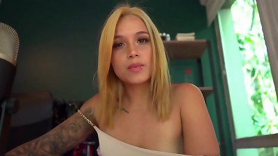 hardcore drill festival with a perfect latina and two Beards.