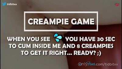 internal ejaculation Compilation GAME "Cum inside Me" tidbitxx