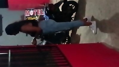 He nails a twenty one yr senior stud after the disco romp in a public motel