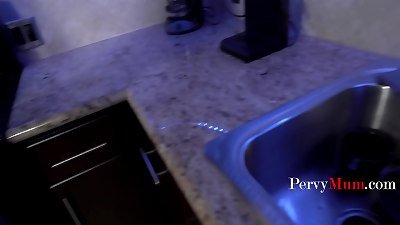 Italian mommy: Maybe you choose to ravage my boobie