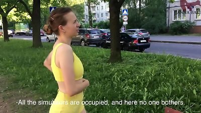 unexpected friend with a porn model ended with sex.