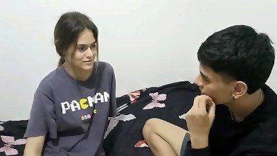 I take my little stepsister's chastity and come inwards her pussy