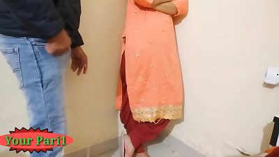 hardcore handsome indian aunty with young boy, hindi sloppy talk and hindi audio
