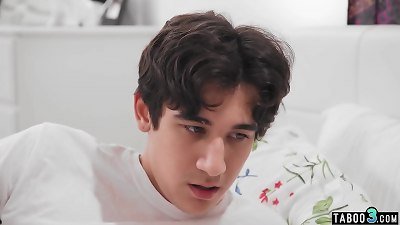 inked plumper teenager stepsis Payton Preslee moaning on her bookworm bros fat manmeat