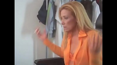 Rita Cadillac giving the vid Interview She Made giving jiggly