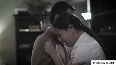 senior tutor lick beaver of beautifull teenager