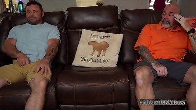 thick orb blond StepAunt Caught Having Phone fucky-fucky Outside