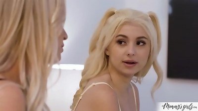 Fuck, did I just catch my stepmom masturbating?