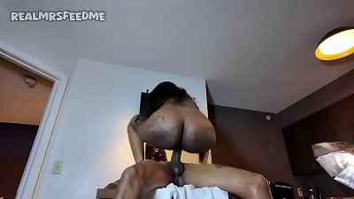 I rode man meat like I was tryna break it