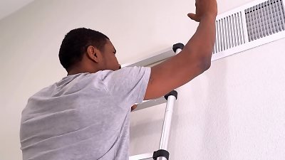 busty ash-blonde Bridgette B enjoys An multiracial dp hookup Session With Repairmen GP2845