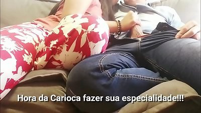 Want to fuck or Listen to Music? Because Julia Carioca wants to cum! | full in red