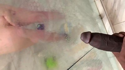 Stepbrother CAUGHT tugging off and spying on handsome ass stepsister ! SHE NEVER witnessed A sausage SO big AND MADE ME spunk IN THE shower WITH HER