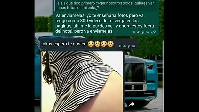 CONVERSACI&Oacute;N DE WHATSAPP CON NOVIA DE MEXICASERO