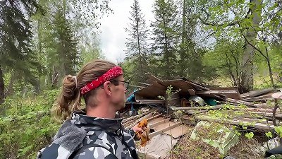 first Camping excursion in the Alaska Wilderness