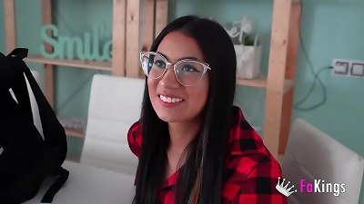 Lara Rey&rsquo;s latin caboose yells out for a big dick. We&rsquo;ll give it to her!