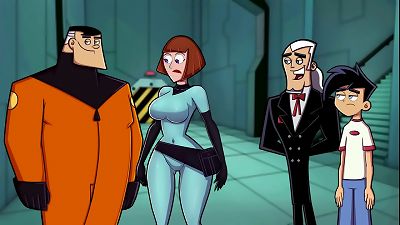 Amity Park fuckfest hentai teens tears up aliens anime porn