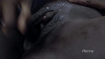 Fernanda chocolatte loving herself before going to work