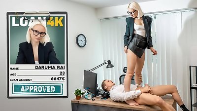 LOAN4K. amateur office fucky-fucky with a promiscuous cheater and a loan boss