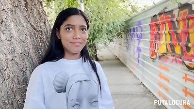 PutaLocura - Torbe catches the skinny young woman Kali and entices her to pound highly firm