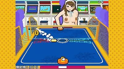 [GreenTeaArea] Bomber undressing Air Hockey