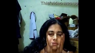 Selena aunty pounding with driver on the floor