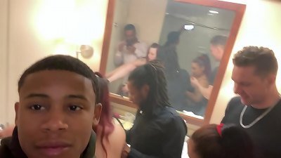 my aunt-in-law let her best friend give me a blowage