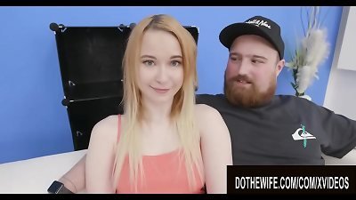 redhead Housewife beauty Plum Gets dark-hued Bred While Resting on Her hotwife