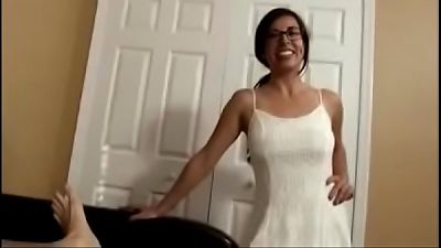 Stepmom & Stepson hook-up - My best birthday Present...