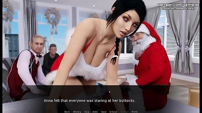 Anna exciting Affection[Christmas Gift] | red-hot teenager college student with a stunning immense bootie and yam-sized globes nails at Christmas with duo older man instructos for better grades | My sexiest gameplay moments