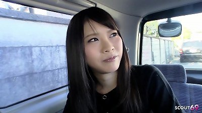 smallish japanese nubile Pickup and chat to intense wand Egg orgasm at Cat in uncensored JAV casting