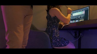 I am a very diligent student, but when this professor is busy with me, I urgently want his giant cock.