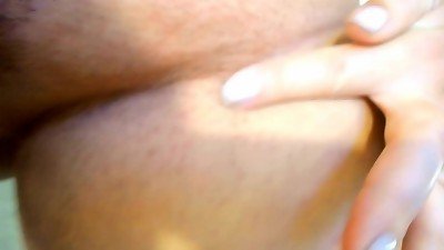 round labia shaving closeup