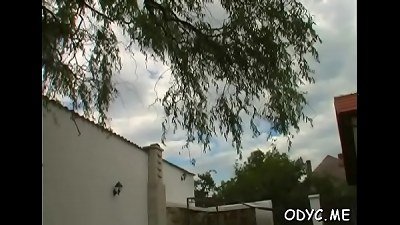 wonderful old and young act with scorching honey seducing parent