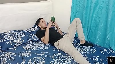 He arrives at his VISITING FAMILY building and meets his cousin WHO IS very naughty wanting to FUCK-whore-PART 1