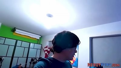 large tit brit deep throating cock